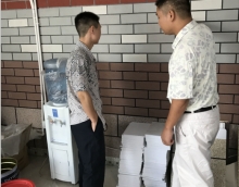 友情漆客戶實地考察工廠，確定合作信心